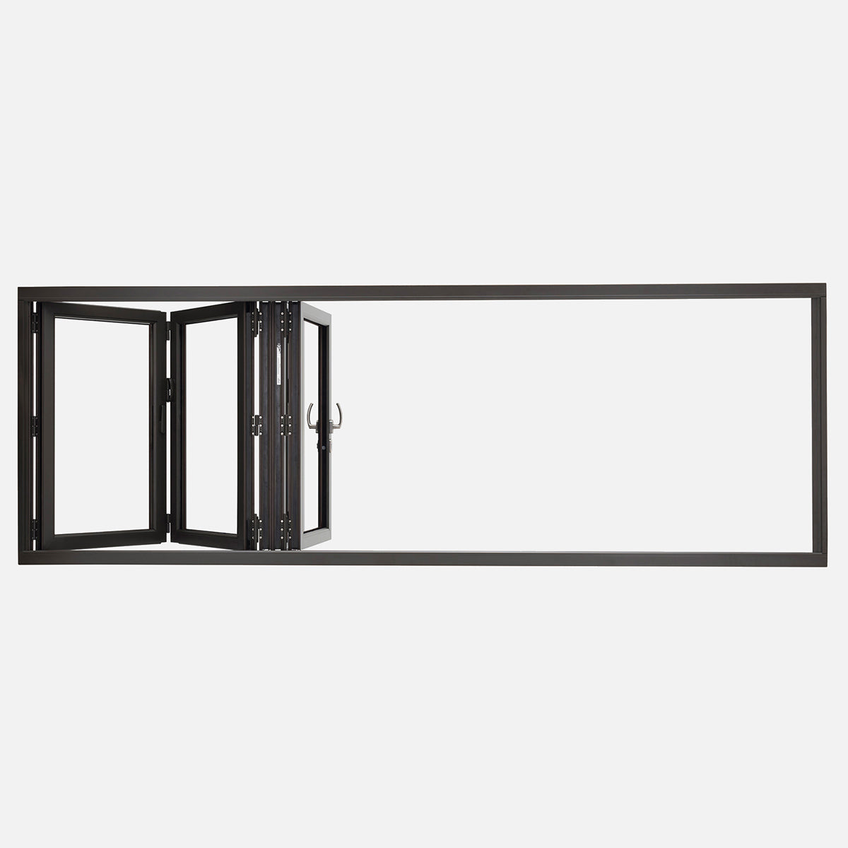 96x48 Aluminum Bifold Window – Energy Efficient | Bright Fold