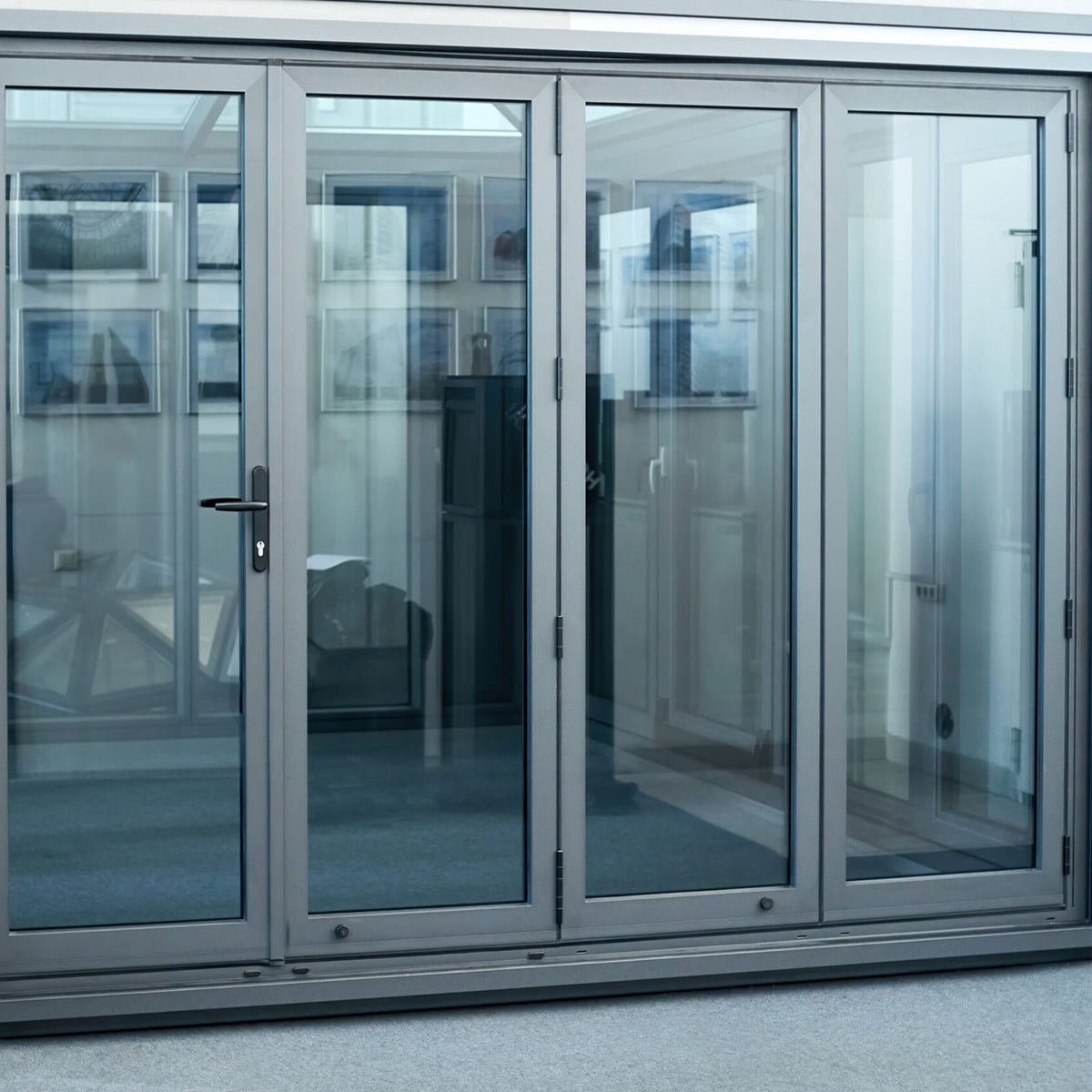 144x96 Aluminum Bifold Door – Extra-Wide Tall Folding Door | Bright Fold