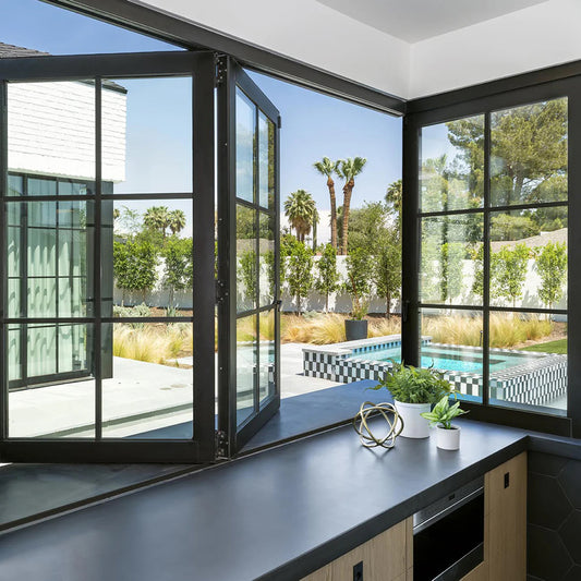 48x48 Aluminum Bifold Window – Energy Efficient | Bright Fold