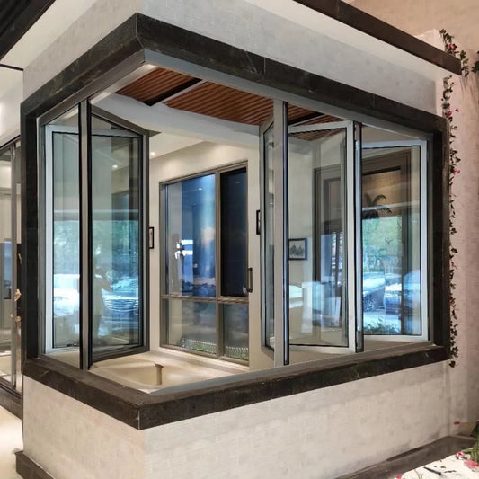 60x60 Aluminum Bifold Window – Energy Efficient | Bright Fold