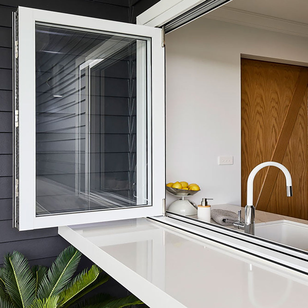 72x48 Aluminum Bifold Window – Energy Efficient | Bright Fold