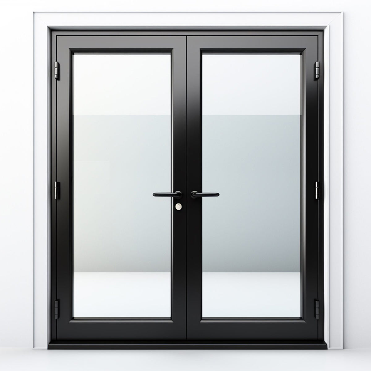 72x80 Aluminum French Door – Modern Double Door | Bright Fold