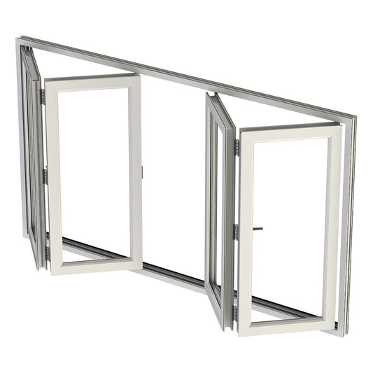 96x36 Aluminum Bifold Window – Energy Efficient | Bright Fold