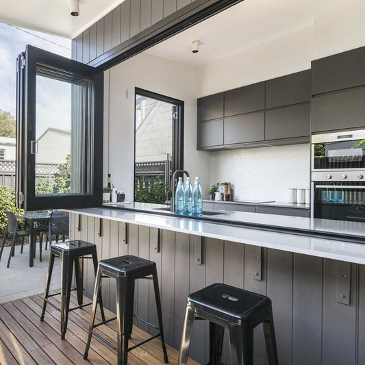 96x48 Aluminum Bifold Window – Energy Efficient | Bright Fold