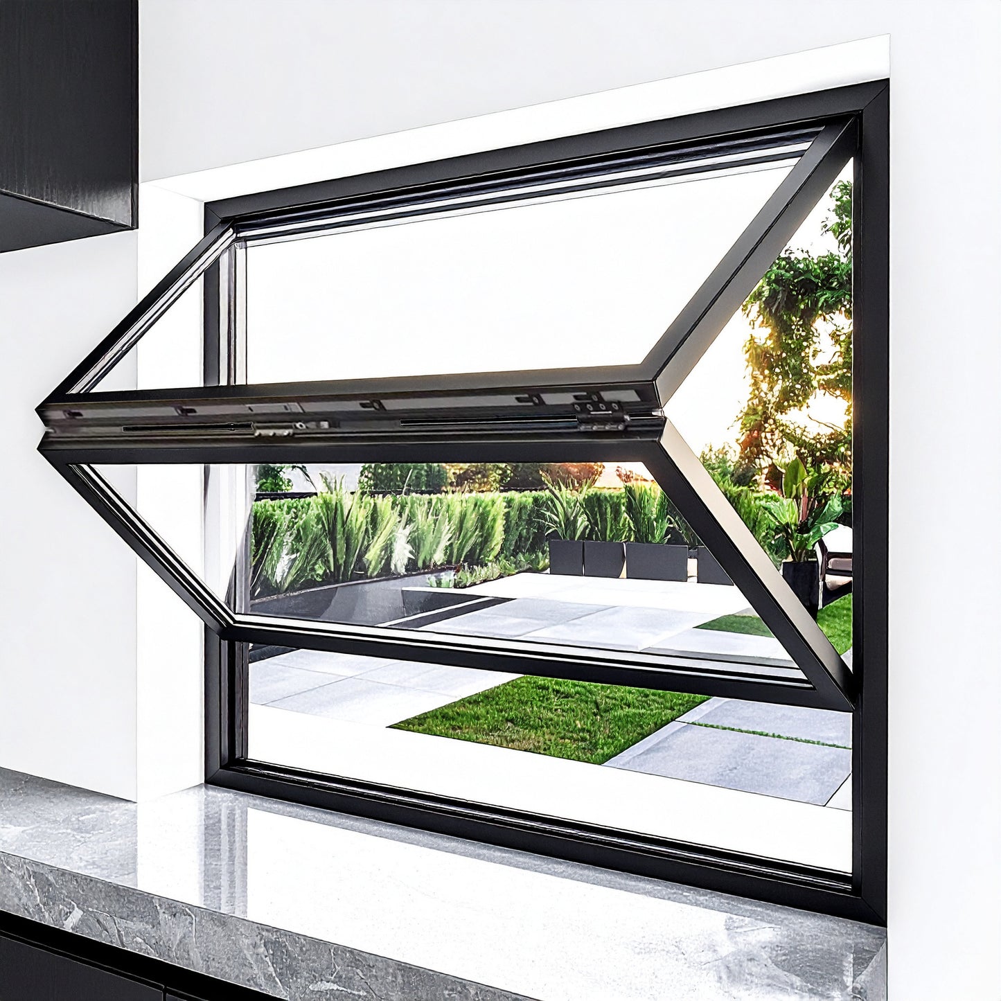 36x36 Aluminum Folding Window – Energy Efficient | Bright Fold