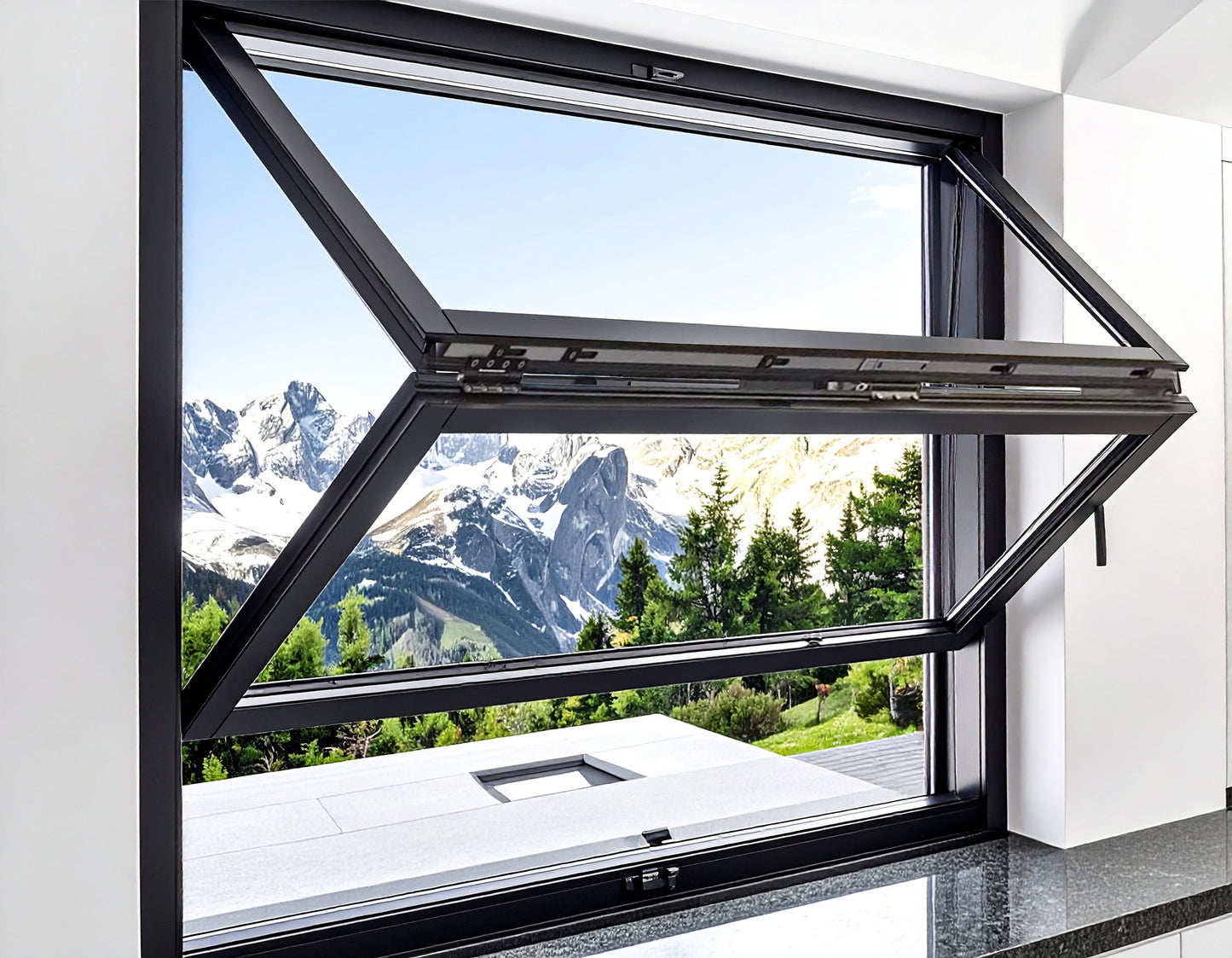 36x36 Aluminum Folding Window – Energy Efficient | Bright Fold