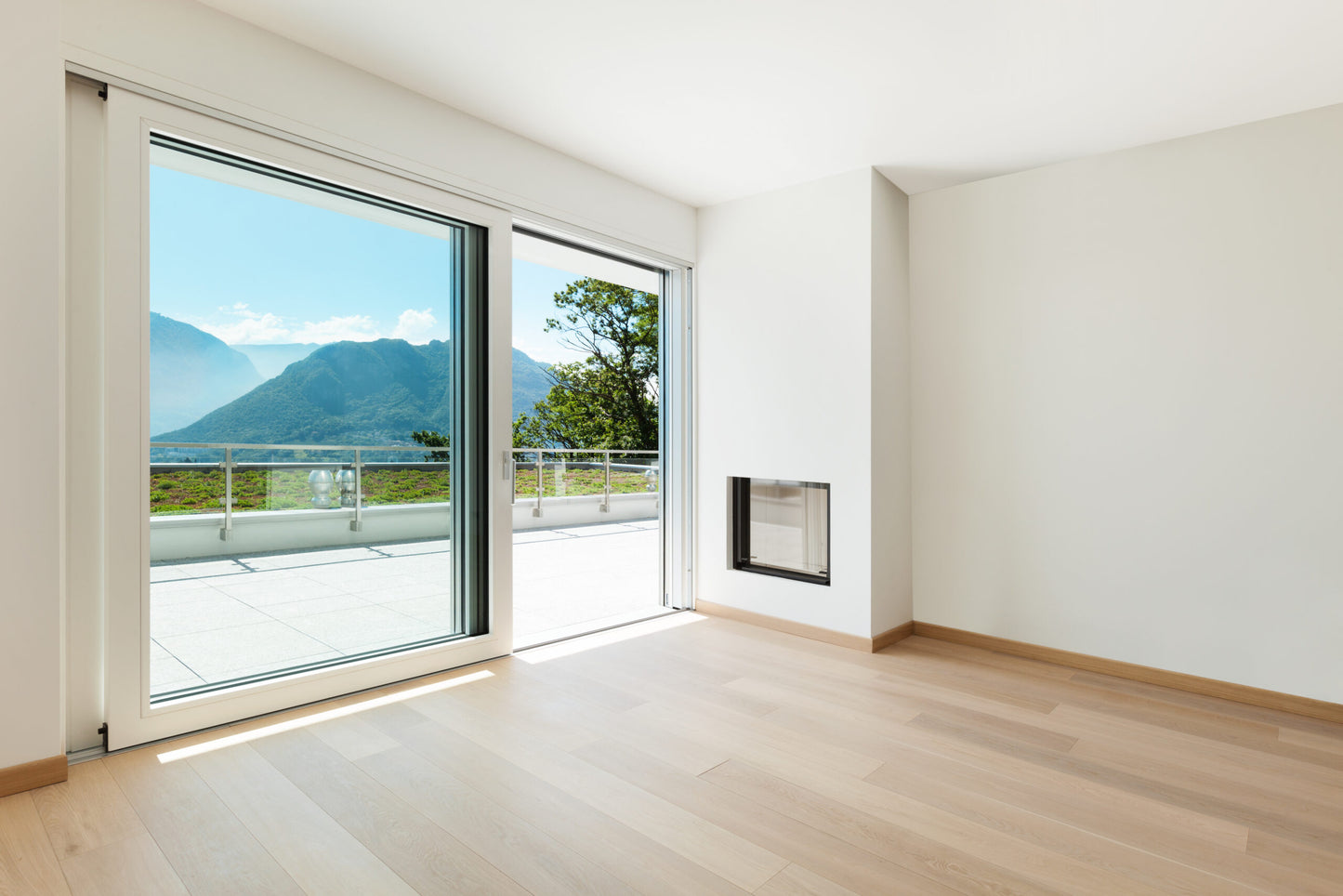 96x80 Aluminum Sliding Door – Modern Design | Bright Fold