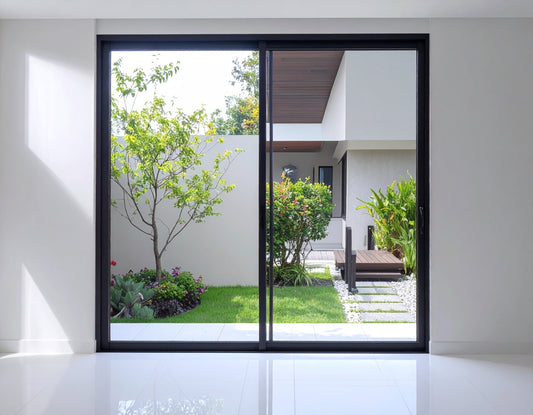 108x96 Aluminum Sliding Door – Large & Energy Efficient | Bright Fold