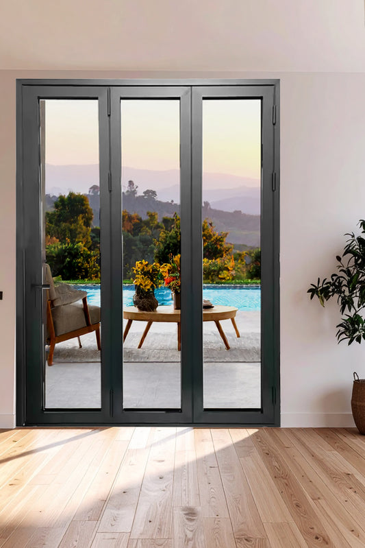 96x80 Aluminum Bifold Door – Wide Opening & Modern Design | Bright Fold